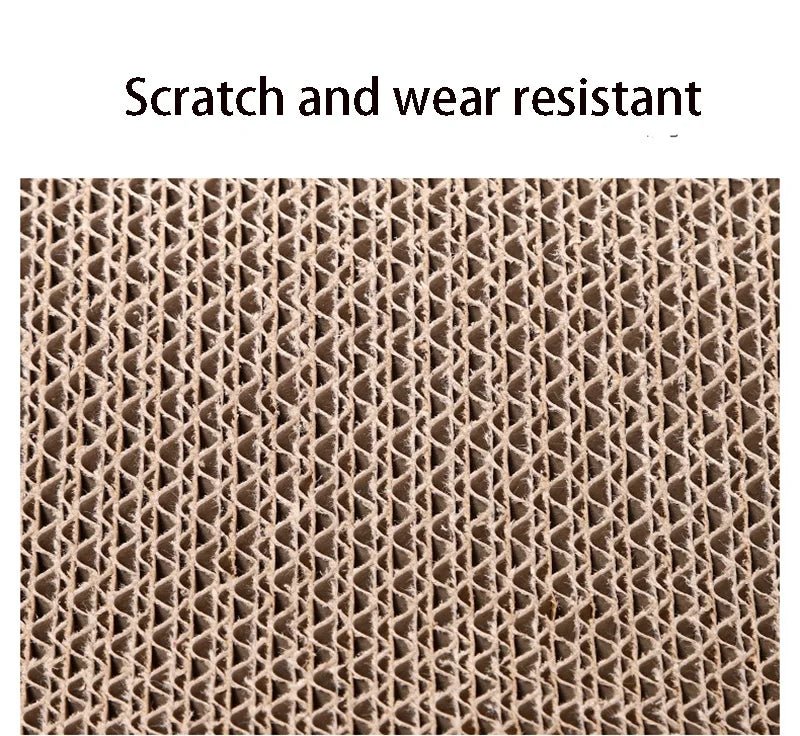 Cat Toys cat scraper sharpening claw cardboard corrugated board scratch - resistant cat scratch board Cat toy sofa cushion bed - Checkouts UK