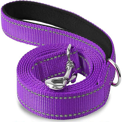 Cats Dogs Harness Collar Lead Strap Night Reflection Dog Pet Towing Rope 1.2/1.5/1.8m Guard Rope Pet Walking Training Leash - Checkouts UK