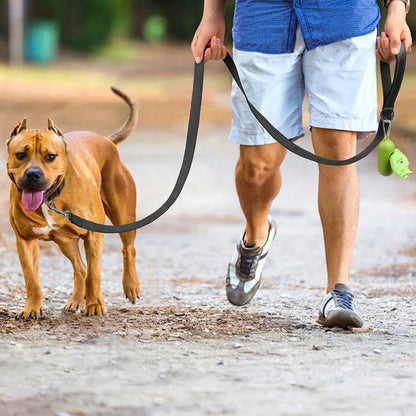 Cats Dogs Harness Collar Lead Strap Night Reflection Dog Pet Towing Rope 1.2/1.5/1.8m Guard Rope Pet Walking Training Leash - Checkouts UK