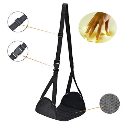 Comfy Hanger Travel Airplane Footrest Hammock Made with Premium Memory Foam Foot Patio Furniture Hanging Chair Swing Camping - Checkouts UK