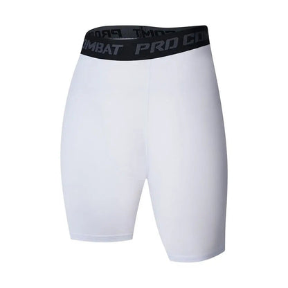 Compression Shorts Men Spandex Sport Shorts Basketball Legging Athletic Workout Running Performance Baselayer Underwear - Checkouts UK
