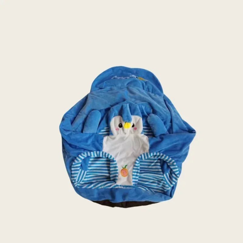 Cute Baby Sofa Support Seat Cover Plush Chair LearningTo Sit Feeding Chair Comfortable Toddler Nest Puff Washable Without Filler - Checkouts UK