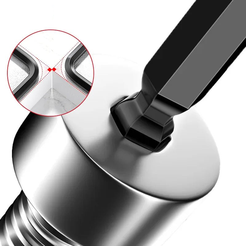 DELIXI ELECTRIC Allen Key Set，Allen Hex Wrench Screwdriver Set With Sleev Universal Torque Long Metric,for Motorcycles, Bicycles - Checkouts UK