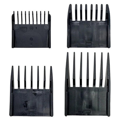 빗 for Moser 1400 Series Shaving Machine Replacement Combs 4pcs/set Hair Trimmer Electric Shaving Limit Comb Set Kit 3/6/9/12mm - Checkouts UK
