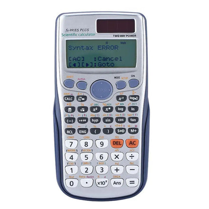 FX - 991ES - PLUS Calculator 417 Functions High School Office Two Ways 82MS Scientific Calculator School Students Digital 12 Digits - Checkouts UK