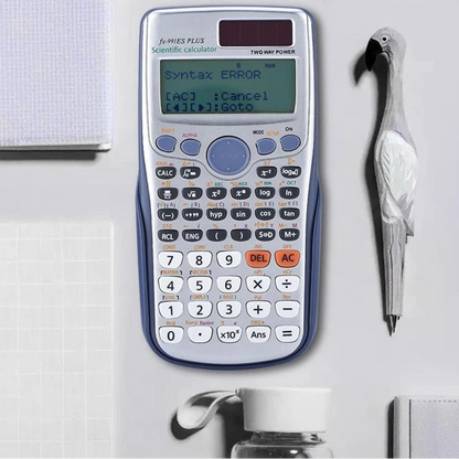 FX - 991ES - PLUS Calculator 417 Functions High School Office Two Ways 82MS Scientific Calculator School Students Digital 12 Digits - Checkouts UK