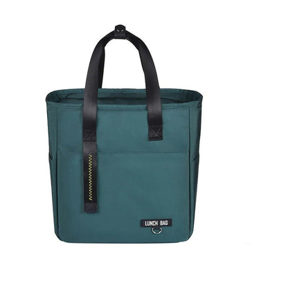 Insulated Bento Lunch Box Thermal Bag Large Capacity Food Zipper Storage Bags Container for Women Cooler Travel Picnic Handbags - Checkouts UK