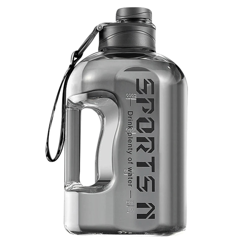 Insulated Water Bottles with Straw Gym Traveling Hiking Camping Hot Water Bottle for Men Women Leakproof Fitness Bottle - Checkouts UK