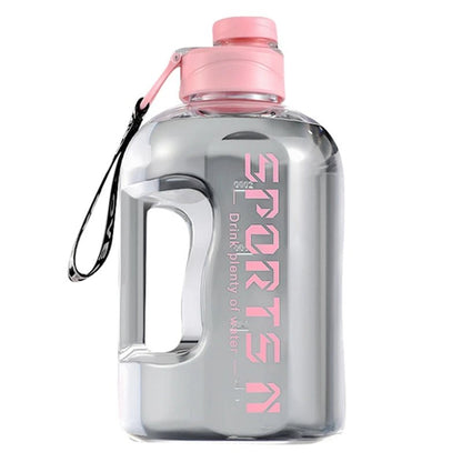 Insulated Water Bottles with Straw Gym Traveling Hiking Camping Hot Water Bottle for Men Women Leakproof Fitness Bottle - Checkouts UK