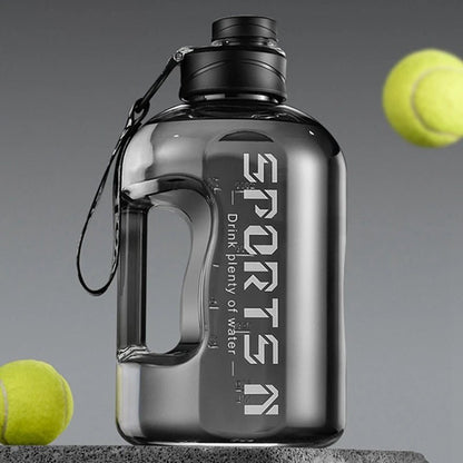 Insulated Water Bottles with Straw Gym Traveling Hiking Camping Hot Water Bottle for Men Women Leakproof Fitness Bottle - Checkouts UK