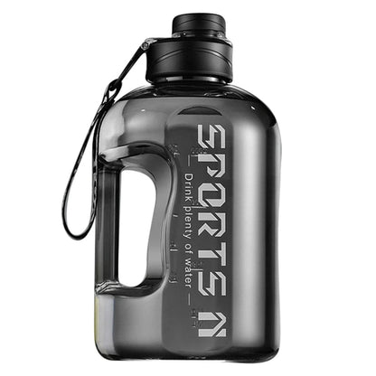 Insulated Water Bottles with Straw Gym Traveling Hiking Camping Hot Water Bottle for Men Women Leakproof Fitness Bottle - Checkouts UK