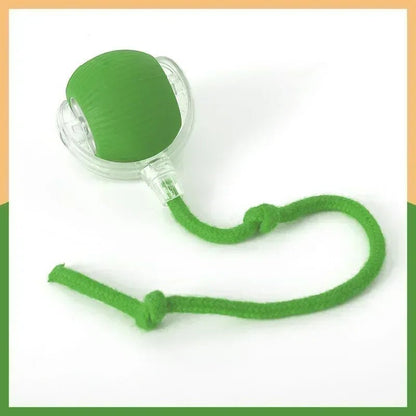Interactive Dog Toys Rechargeable Pet Interactive Toys Electric Cats Ball Automatic Rolling Fake Tail Ball Dog Cats Toy - Furbury