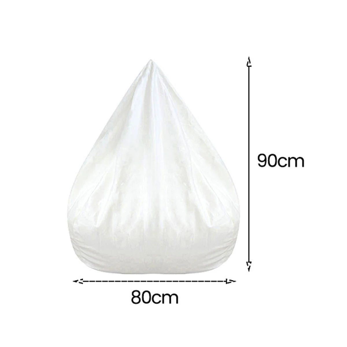 Large Bean Bag Lazy Seat Chair Sofa Cover Couch Soft Fluffy Breathable Adult Child Tatami No padding is included - Checkouts UK