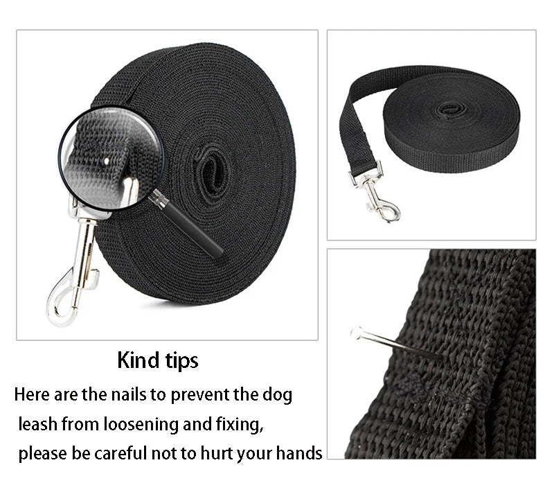 Longer Pet Leashes Rope Outdoor Training Running Dog Leash Belt PP Dogs Lead for Chihuahua Small and Large Dog Product - Checkouts UK
