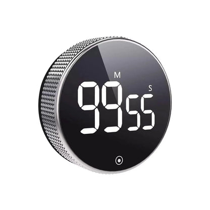 Magnetic Kitchen Timer Digital Timer Kitchen Shower Study Stopwatch LED Counter Alarm Remind Manual Electronic Countdown - Checkouts UK