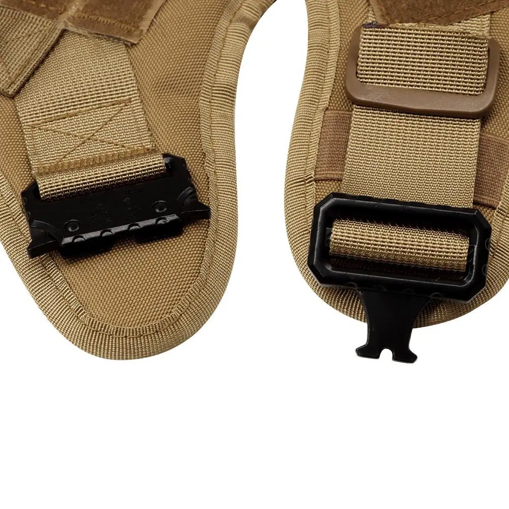 Military Large Dog Harness Training Pet Vest for French Bulldog German Shepherd Malinois Tactical Harnesses For Dogs Accessories - Checkouts UK