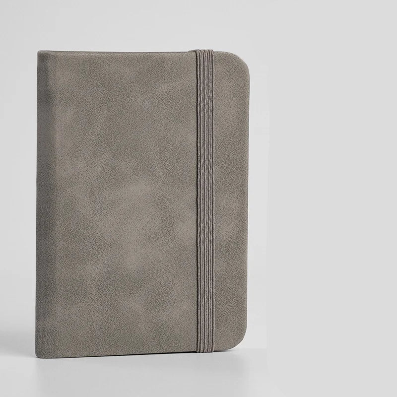 Mini Book A7 Small Notebook Portable Portable Notepad Small Pocket Skin Feeling Leather Waterproof Notes school supplies - Checkouts UK