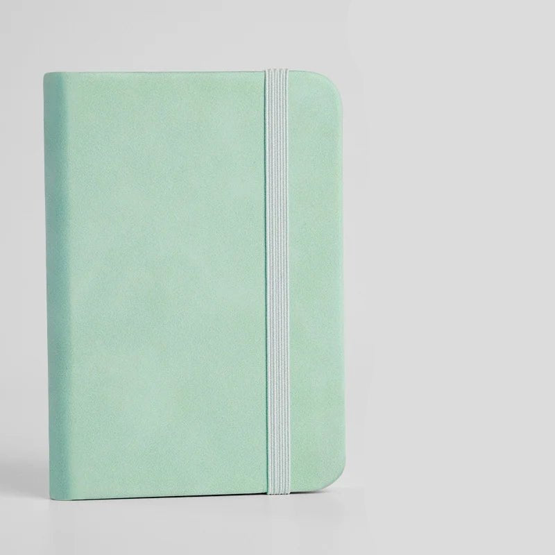 Mini Book A7 Small Notebook Portable Portable Notepad Small Pocket Skin Feeling Leather Waterproof Notes school supplies - Checkouts UK