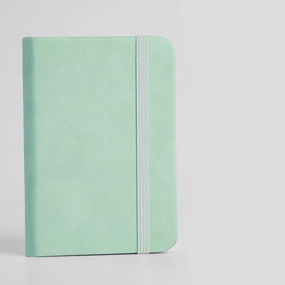 Mini Book A7 Small Notebook Portable Portable Notepad Small Pocket Skin Feeling Leather Waterproof Notes school supplies - Checkouts UK