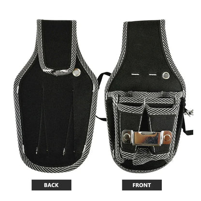 Multifunctional Tool Bag Nylon Fabric Tool Belt Screwdriver Kit Holder Tool Bag Pocket Pouch Bag Electrician Waist Pocket Case - Checkouts UK