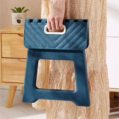 New Adult Children Portable Folding Stool Thickened Plastic Saddle Chair for Outdoor Activities and Fishing Gifts Party Favors - Checkouts UK