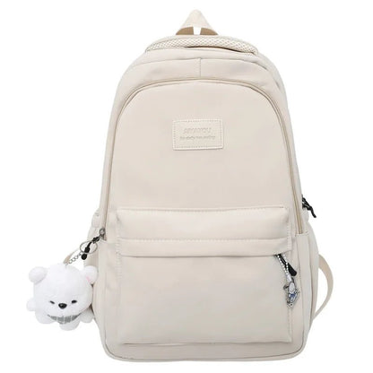 New Female Fashion Lady High Capacity Waterproof College Backpack Trendy Women Laptop School Bags Cute Girl Travel Book Bag Cool - Checkouts UK