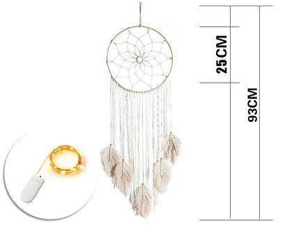 New Hollow Wind Chime Hanging Ornaments Large Dream Catcher Home Decoration Bedroom Living Room Wall Hanging Decorative Pendant - Checkouts UK