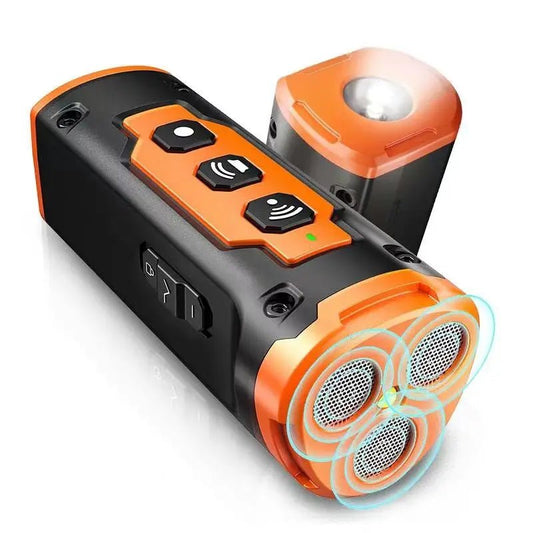 Pet Dog Repeller Ultrasonic Dog Training Device Rechargeable Anti Dog Bark Deterrent Device With LED Flashlight - Checkouts UK
