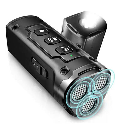 Pet Dog Repeller Ultrasonic Dog Training Device Rechargeable Anti Dog Bark Deterrent Device With LED Flashlight - Checkouts UK