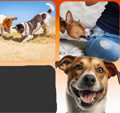 Pet Dog Repeller Ultrasonic Dog Training Device Rechargeable Anti Dog Bark Deterrent Device With LED Flashlight - Checkouts UK
