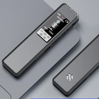 Portable Digital Voice Recorder Pen Max Support 128G SD Card MP3 Player Audio Recorder With 512Kbps Recording Work Interviews - Checkouts UK