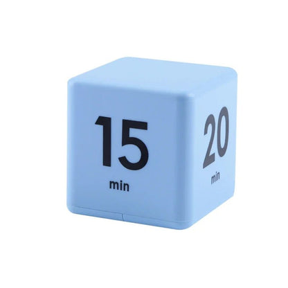 Productivity Cube Timer Gravity Sensor Flipping LED Display 4 Preset Time Dual Modes Countdown Cooking Study Mini Digital Timer - Checkouts UK