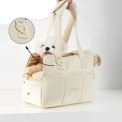 Puppy Go Out Portable Shoulder Handbag Dog Bag Pet Cat Chihuahua Yorkshire Dog Supplies Suitable For Small Dogs dog carrier - Checkouts UK