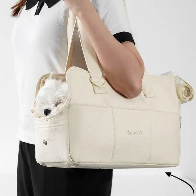 Puppy Go Out Portable Shoulder Handbag Dog Bag Pet Cat Chihuahua Yorkshire Dog Supplies Suitable For Small Dogs dog carrier - Checkouts UK