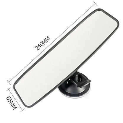 Rear View Mirror Strong Suction High Clarity Universal Learner Driving Instructor Suction Cup Rearview Mirror For Outdoor - Checkouts UK