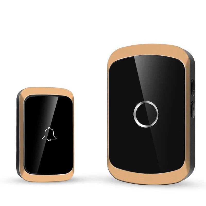 Smart Wireless Doorbell Door Chime Kit No Socket Required 300M/984 FT Remote 38 Songs Melodies Sound Home Door Bell Battery Type - Checkouts UK