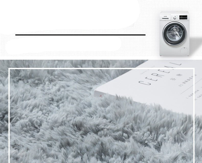 Super Soft Plush Round Rug Mat Fluffy White Carpets For Living Room Home Decor Bedroom Kid Room Decoration Salon Thick Pile Rug - Checkouts UK