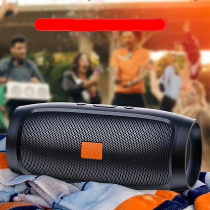 TF USB Bluetooth Speaker Dual Speaker Stereo Outdoor Tfusb Playback Fm Voice Broadcasting Portable Subwoofer Wireless Speaker - Checkouts UK