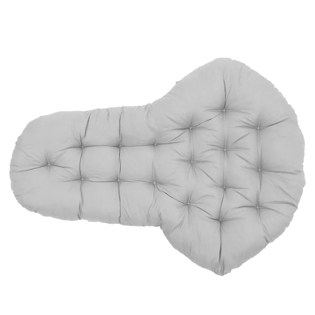 Voltsify Hanging Egg Chair Thick Cushion Swing Chair Pad, Light Grey - Checkouts UK