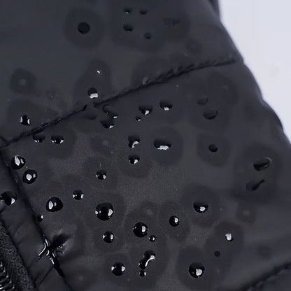 Waterproof Warm Dog Clothes Pet Coat Winter Vest Padded Zipper Jacket Dog Clothing for Small Medium Big Dogs Outfit - Checkouts UK