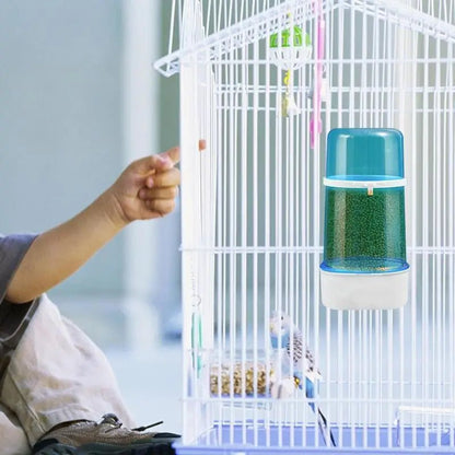 Wholesale Bulk 415ml Parakeet Water Dispenser Automatic Bird Feeder Large Capacity Pets Feeding Supplies For Lovebirds Budgie Parrots Bird - Furbury