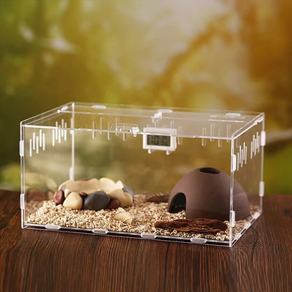 Wholesale Bulk Acrylic Terrarium Tank for Reptiles Breeding Box Terrarium Tank Clear Feeding Habitat - Terrarium Cage Tank - Furbury
