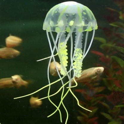 Wholesale Bulk Aquarium Artificial Luminous Lionfish Fish Tank Landscape Silicone Fake Fish Floating Glow In Dark Ornament Home Decoration - Furbury