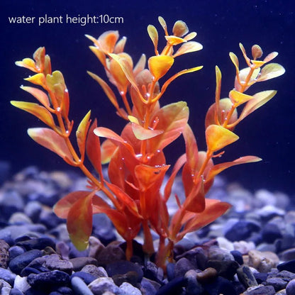 Wholesale Bulk Aquarium Plants Ornaments Plastic Simulation Artificial Water White Yellow Brown Red Grass Fish Tank Decoration Accessories - Furbury