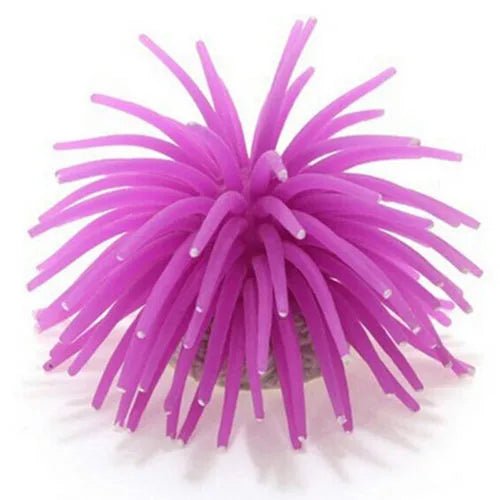 Wholesale Bulk Aquarium Silicone Simulation Artificial Fish Tank Fake Coral Plant Underwater Aquatic Sea Anemone Ornament Decoration Accessory - Furbury