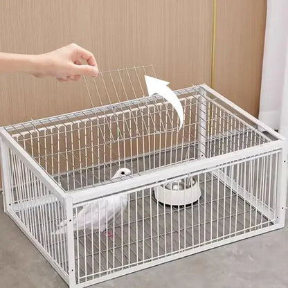 Wholesale Bulk Auto Trap Bird Cage Rabbit Cage Mouse Cage Entry Only and No Exit Thickened and Encrypted Automatic Pigeon Collecting Tool - Furbury