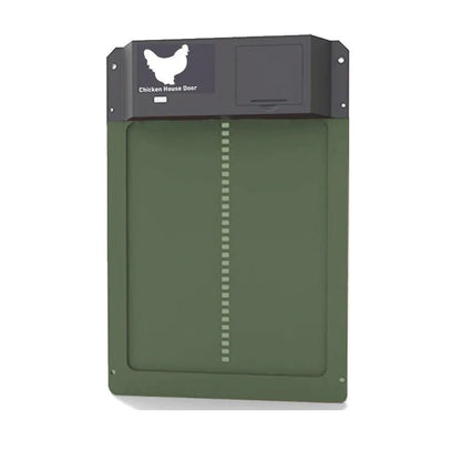 Wholesale Bulk Automatic Chicken Coop Door Opener Battery Powered Light Sense Control Waterproof Pet Flap Accessories Upgrade ABS House Gate - Furbury