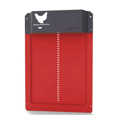 Wholesale Bulk Automatic Chicken Coop Door Opener Battery Powered Light Sense Control Waterproof Pet Flap Accessories Upgrade ABS House Gate - Furbury