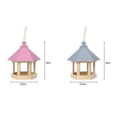 Wholesale Bulk Bird Feeder Parrot Cage Wooden Seeds Food Container Birdhouse Storage Container Water Dispenser for Garden Villa Decoration - Furbury