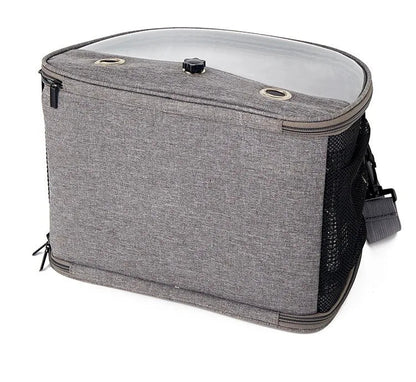 Wholesale Bulk Bird Travel Carrier Portable Transport Bird Cage With Stainless Steel Tray Small Pet Multi - functional Parrot Bird Bag Outdoor - Furbury